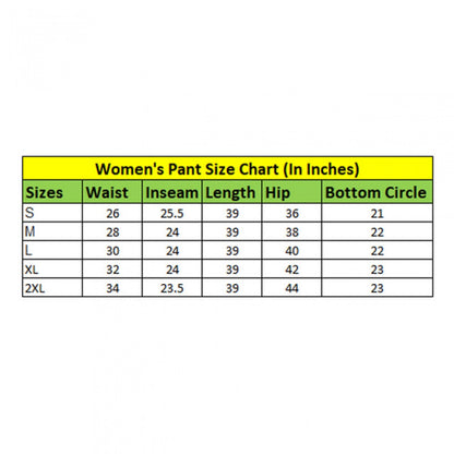 Generic Women's Cotton Solid Elasticated Track Pants (Black)